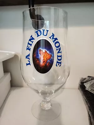 Jumbo Giant Oversized Stemware La Fin Du Monde Goblet Beer Glass Extra Large • $152.99