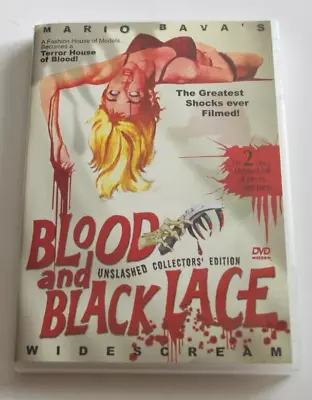BLOOD AND BLACK LACE Mario Bava  2 Disc Region1 Dvd Set • £4.99