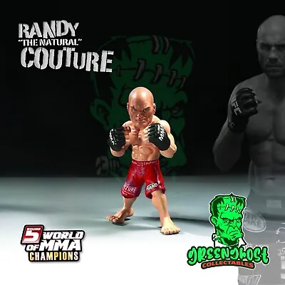 🥊 RARE! RANDY COUTURE UFC ROUND 5 World Of MMA Ultimate Collector Figure | 🥋 • £24.99