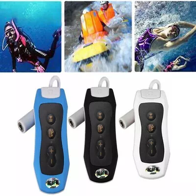 4GB / 8GB MP3 Player Swimming Underwater Diving + FM Radio Waterproof Headsets • £25.18