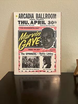 Marvin Gaye Pueblo CO Poster • $20