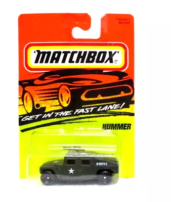 1996 Matchbox SuperFast HUMMER HUMVEE • $7.99