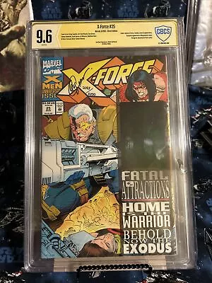 X-Force #25 CBCS 9.6 SS Signed Greg Capullo Marvel 1993 • $70