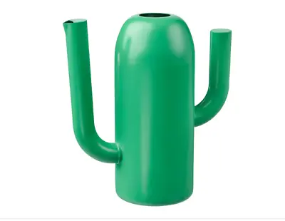 NEW  IKEA ARTBUSKE Cactus Vase/watering Can Bright Green  9 ½    605.376.54 • $35