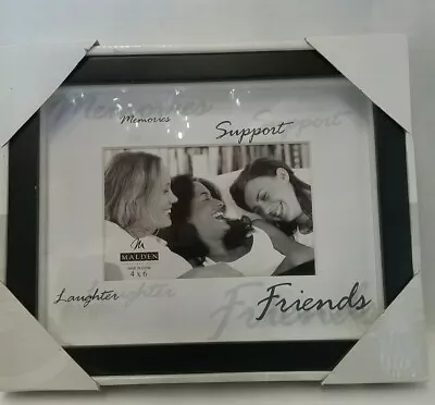  MALDEN Photo Frame FRIENDS 4 X 6 Photo Black Frame NEW In Box  • $18.95