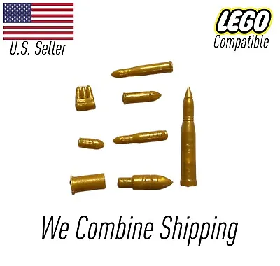 Lego Compatible WW2 8 Pc Amo Lot -Warrior Bricks • $4.64