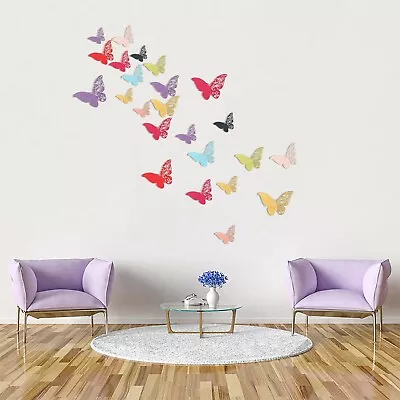 12PCS 3D DIY Wall Decal Stickers Butterfly Home Room Art Decor Decorations • $3.91