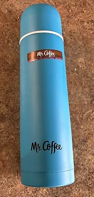 New Mr. Coffee 15.5 Ounce Blue Insulated Vacuum Thermal Travel Bottle / Cup • $17.99