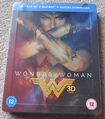 NEW & SEALED   Wonder Woman 3D & 2D BLU RAY DVD'S FILM With Free Postage • £11.25