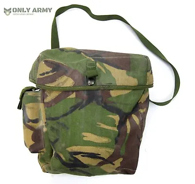 British Army Issue DPM Gas Mask Bag Satchel Shoulder Bag S10 Haversack Carrier  • £7.99