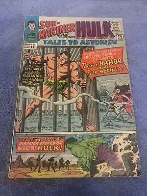 $18.32 • Buy Tales To Astonish # 70 Begins Sub Mariner Stories VG/FN 5.0 Lite Staining/foxing