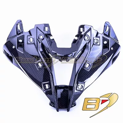 2020 - 2022 BMW S1000RR 2021 M1000RR Carbon Head Nose Cowl Air-Inlet Cover Twill • $299.85