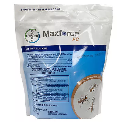 24 Ant Baiting Stations Maxforce FC Ant Control Stations Ant Treatment Stations • $40.95