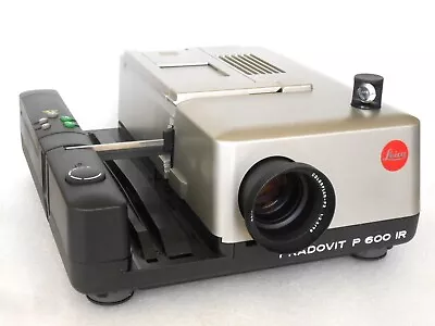 Leica Pradovit P 600IR Slide Projector With Leica Colorplan-P2 1:2.5/90 • £403.84
