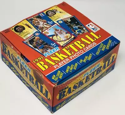 1991-92 Fleer Basketball Jumbo Michael Jordan Cards Box  • $160