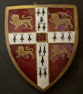 Vintage Official University Of Cambridge Badge Lapel Pin • £4.99