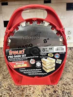 NEW Freud 8 Inch Stacked Pro Dado Set -SD208 • $68