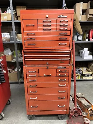Vintage 1976 Mac Tool Chest Yorktown Comes With Top Mid And Bottom Tool Chest • $1285