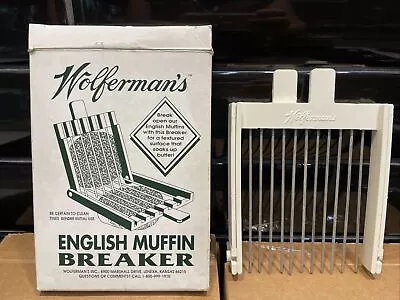 Vintage Wolferman's English Muffin Breaker Splitter With Original Box • $9.99