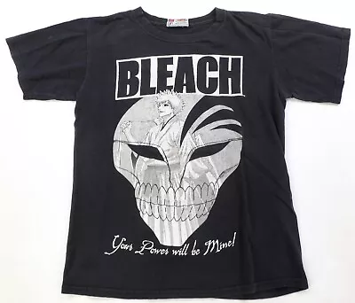 Rare Vintage RIPPLE JUNCTION Shonen Jump Bleach Your Power Ichigo T Shirt 2000s • $34.99