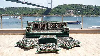 8  Thickness Moroccan Living Room Couch Window Sofa Convertible Sleeper Sofa • $599