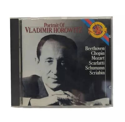 Portrait Of Vladimir Horowitz CD Beethoven Chopin Mozart Scarlatti Schumann • $1.95