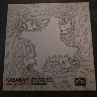 Kasabian Velociraptor  Cd And Dvd Limited Edition With Mini Poster In Box • £4.99