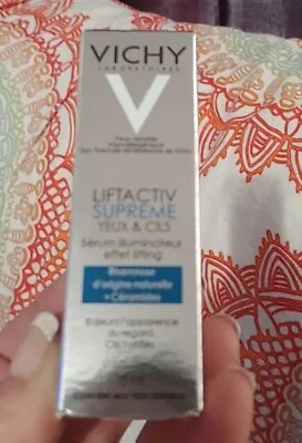 Vichy LiftActiv Eye Serum 10 For Eyes And Lashes With Hyaluronic Acid 15 Ml/0.51 • $15