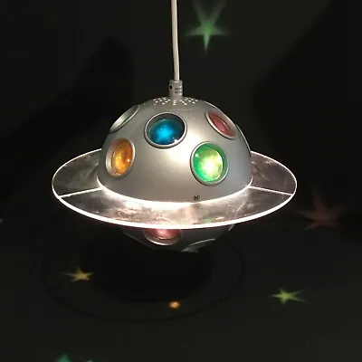 IKEA Vintage Blimp  Projector Colored Ball Planet Star Moon Pendant Light  • $110