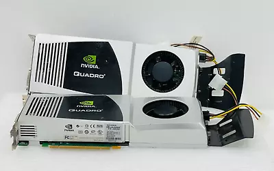 X2 NVIDIA Quadro FX 4800 1536MB GDDR3 Graphics Card - Used !! • $39.99