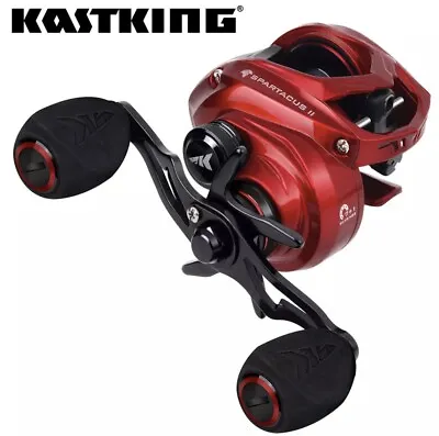 Fishing Reel Multiplier - KastKing -Spartakus 2 -Red- Left H+ Polarised Glasses • £45.94