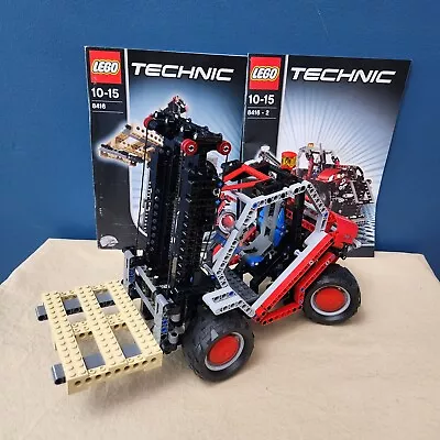 LEGO Technic ForkLift #8416 Retired 2006 100% Complete No Box Top Condition! • $105