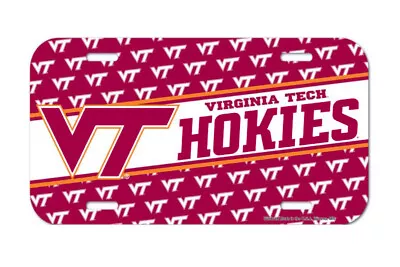 Virginia Tech Hokies Wincraft NCAA Plastic License Plate  • $8.05