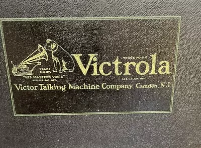 1924 Victor Victrola VV-35  Hand Crank Tabletop Record Player Phonograph • $380