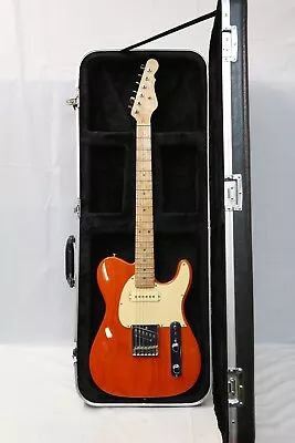 2002 G&L ASAT Classic Electric Guitar - Clear Orange With Gator Hard Case • $1299.99