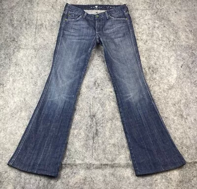 7 For All Mankind A Pocket Jeans Women’s Size 29 Wide Leg Flare Bootcut K • $24.95