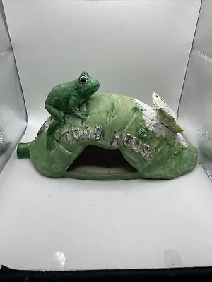 Ceramic Toad House Fairy Garden Sculpture  • $15