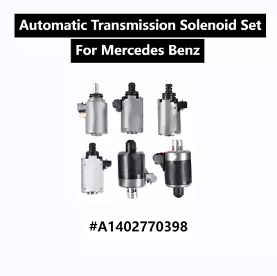 Automatic Transmission Solenoid Set A1402770398 For Mercedes Benz C E S ML 722.6 • $72.19