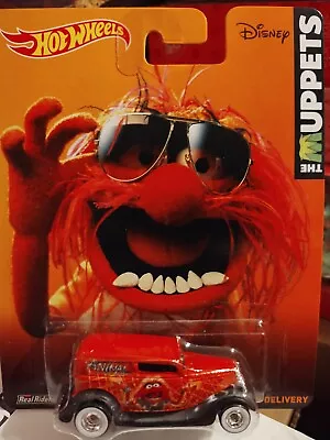 HOT WHEELS Pop Culture 2014 The Muppets Show Animal '34 Ford Sedan Delivery • $16.99