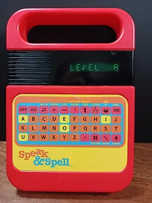 Vintage Speak & Spell Kahootz Electronic Learning Game Phonics #09624 Tested! • $12.95