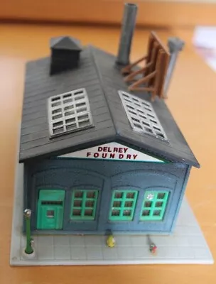 N Scale Building Factory Foundry Detailed Look    AHM • $5.50