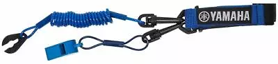 Yamaha OEM WaveRunner Pro Lanyard With Whistle MWV-PROLN-YD-BL Marine Blue • $38.94