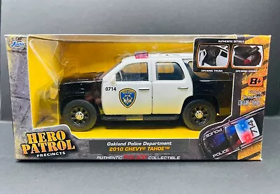 Jada Hero Patrol Oakland Police Department 2010 Chevy Tahoe Brand New! • $30