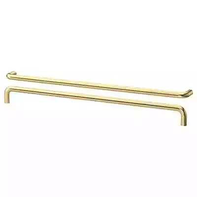 Ikea BAGGANAS Wardrobe Door Handle Brass-colour 335 Mm 203.384.11 • £24