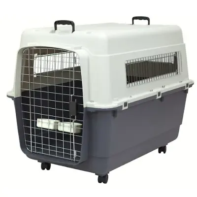 $152.99 • Buy Travel Kennel XXL Extra Large Big Oversized Crate Dog Plastic Pet Carrier Caster