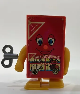 Vintage Nabisco Barnum’s Animal Crackers Clockwork Wind Up Walking Box • $25