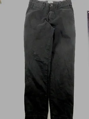 H&M Women's Slim Fit Coupe Etroite Black Jeans Size 28/30 High Rise Tapered Leg • $7.51