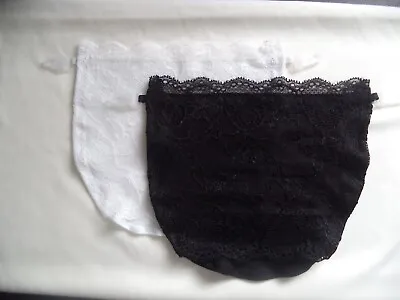 Women Modesty Panel Lace Bra Insert Instant Camisole Cleavage Up Cover • £9