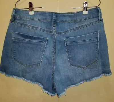 NWT Rewash Vintage Super High Rise Destroyed Reunion MOM Shorts Size 11 30 G69 • $13.99