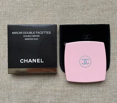 Chanel Mirror Duo Compact Double Facette Makeup Pink Bridesmaid Gift • $30.99